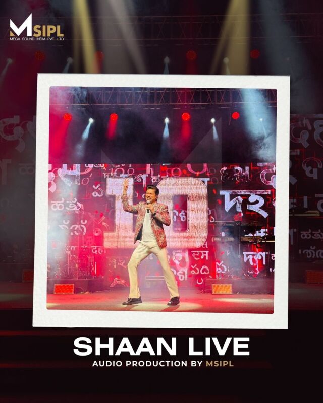 Recent Show Highlights 🎶 🎤 

MSIPL proudly delivered audio technical production for the sensational Shaan Live concert, presented by Wizard Events.

From crisp sound to flawless execution, we set the stage for an unforgettable musical experience!

📍 Event Partner: @wizard_events 
🎧 Audio Production: @themsipl 

#MSIPL #ShaanLive #WizardEvents  #lacoustics #audiorentals #concert #udaipur #proaudio #professionalaudio #audioproduction #concerts #festival #events #artist #audiosolutions #sound #lighting #bollywoodsinger #bestsound #liveartist #livemusic #livesound