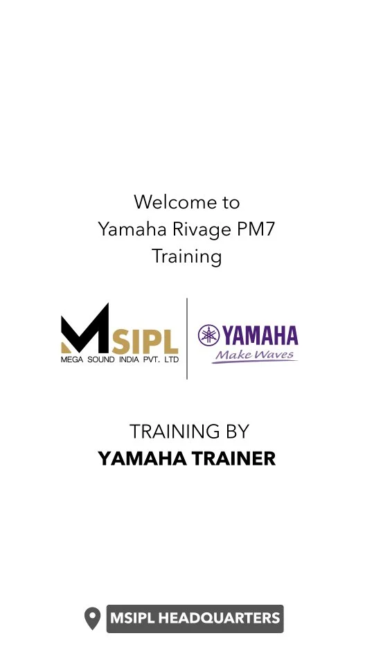 #skilldevelopment - Before the mix, comes the mastery. We conducted a dedicated Yamaha PM7 training session at the MSIPL Headquarters, guided by a Yamaha specialist Mr @mr_gokull who shared insights, techniques, and deeper console knowledge.
We conduct these sessions regularly, making continuous learning a part of our culture and that’s how MSIPL stays ahead.

#MSIPL #yamaha #MegaSound #yamahapm7 #yamahamusic